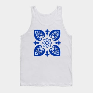 Portuguese Azulejo Tiles Tank Top